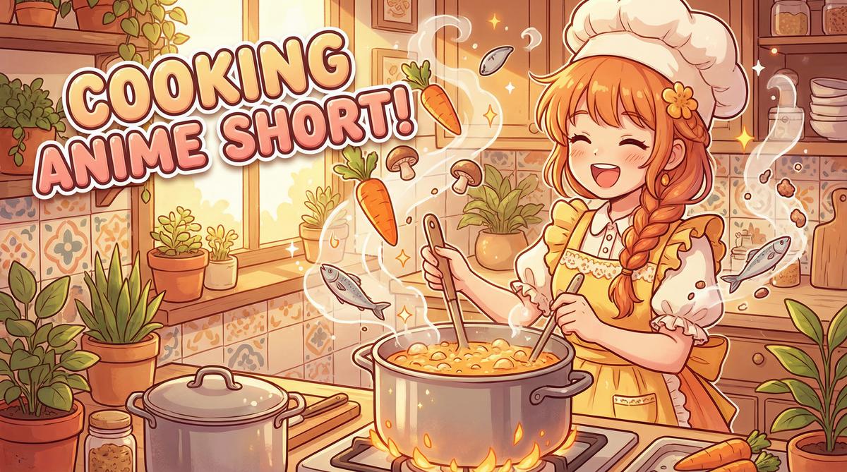 暗网原创动漫-美食动漫教程